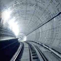 A tunnel between Ouarzazate and Marrakech
