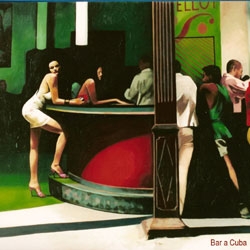 Artist painter, Thomas Saliot is installed in Marrakech