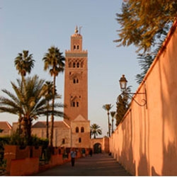 The personalities succumb to the charm of Marrakech
