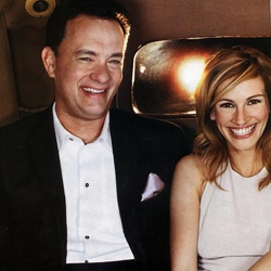 Tom Hanks and Julia Roberts in Morocco