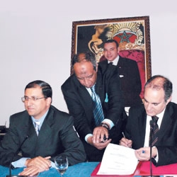 Convention of partnership between the CRT and the RAM