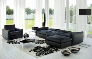 Scenes from flax (Blue majorelle)