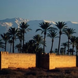 The ramparts of Marrakech