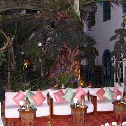 Dar Marjana - Intimate restaurant seating