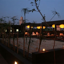 The terrace of spices