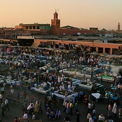 The Djemaa El Fna Square