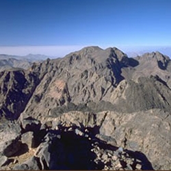 The summit of toubkal