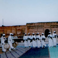 National Festival of folk arts in Marrakech