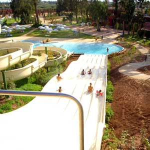 The beach in Marrakech