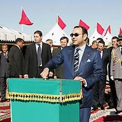 The highway Marrakech and Agadir